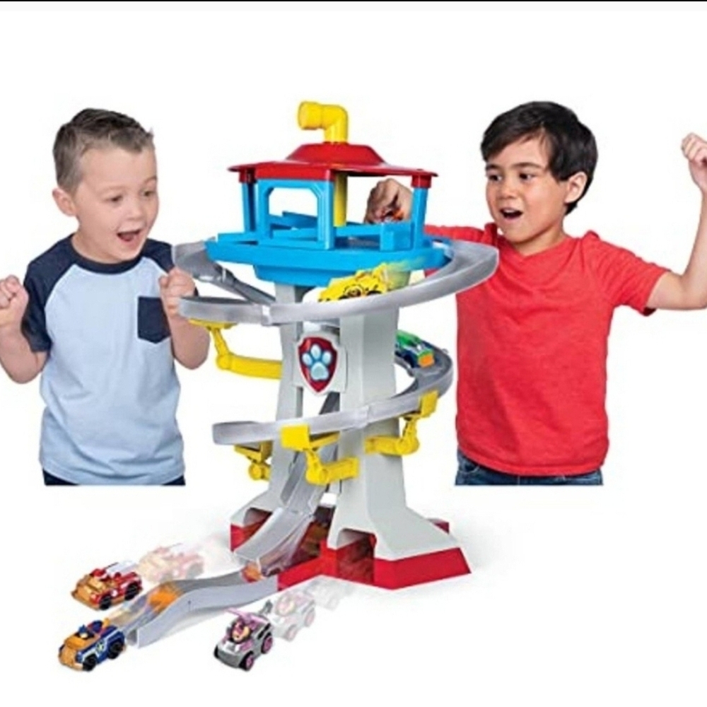 Paw Patrol Adventure Bay Rescue Playset - Blue and Red
